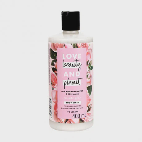 Sữa tắm sáng da rạng ngời Love Beauty And Planet Majestic Glow (400ml)