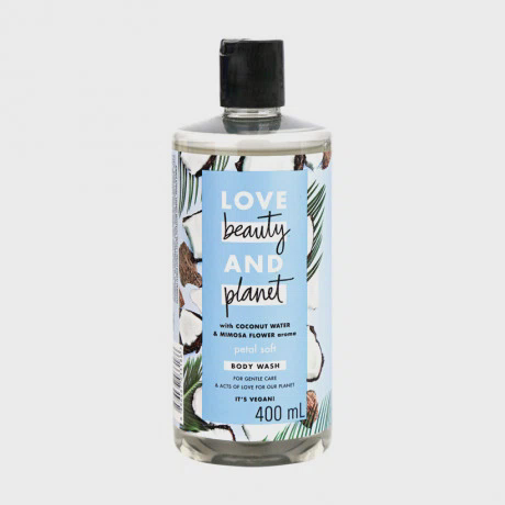 Sữa tắm dưỡng ẩm dịu nhẹ thanh mát Love Beauty And Planet Petal Soft (400ml)