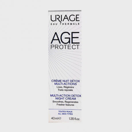 Kem dưỡng da ban đêm chống lão hóa, loại bỏ độc tố Uriage Age Protect Multi-Action Detox Night Cream (40ml)