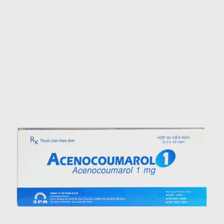 Acenocoumarol 1mg (3vi x 10vien)