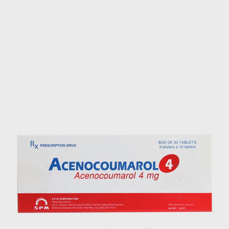 Acenocoumarol 4mg (3vi x 10vien)