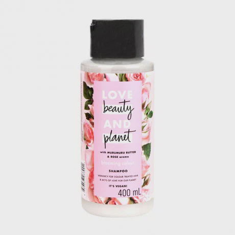 Dầu gội giúp màu tóc nhuộm thêm rực rỡ Love Beauty and Planet Blooming Colour (400ml)
