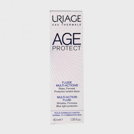 Sữa dưỡng chống lão hóa cho da nhờn và hỗn hợp Uriage Age Protect Multi-Action Fluid (40ml)