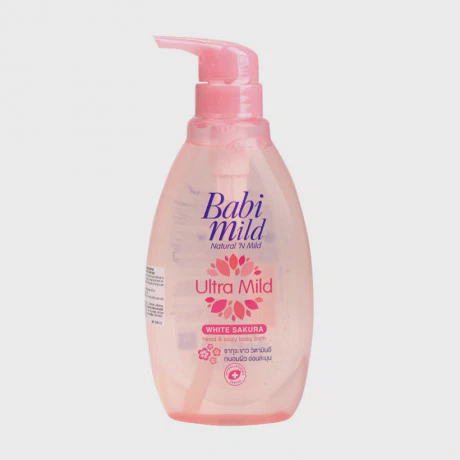 Babi Mild Sua Tam Tre Em Toan Than White Sakura 400ml/380ml