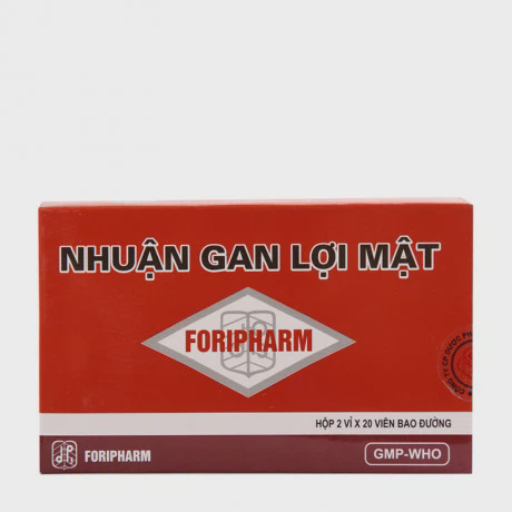 Thuốc Nhuận gan lợi mật (2 vỉ x 20 viên/hộp)