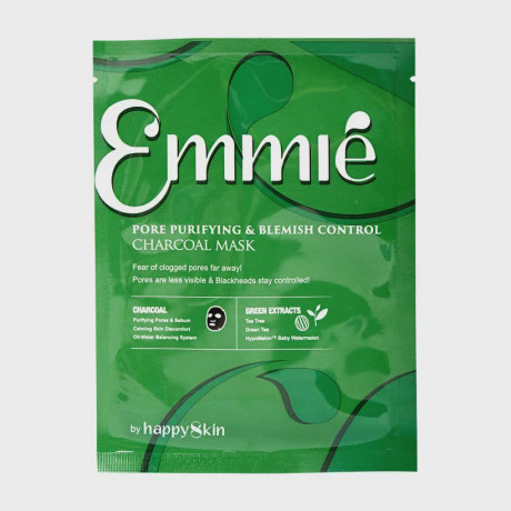 Mặt nạ thải độc chăm sóc lỗ chân lông dành cho da dầu mụn Emmie Charcoal Mask (25ml)