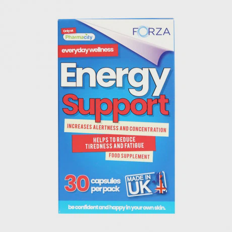 Viên uống FORZA Energy Support hỗ trợ tăng cường đề kháng (Hộp 2 vỉ x 15 viên nang)