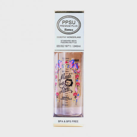 Bình sữa Simba PPSU Dorothy Wonderland cổ chuẩn (240ml)