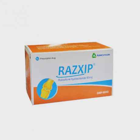 Razxip 60mg (4 vỉ x 10 viên/hộp)