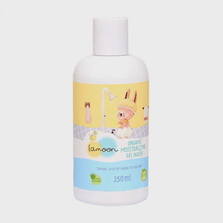 Gel tắm gội cho bé Lamoon Organic (250ml)