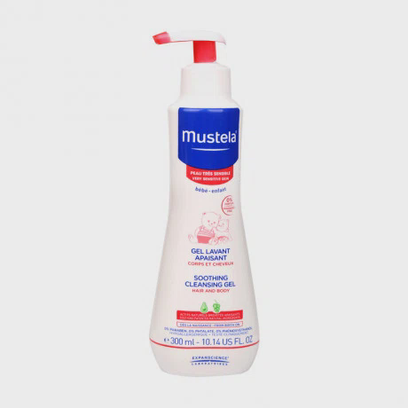 Gel tắm gội cho trẻ sơ sinh và trẻ có da nhạy cảm Mustela Gel Lavant Apaisant (300ml)