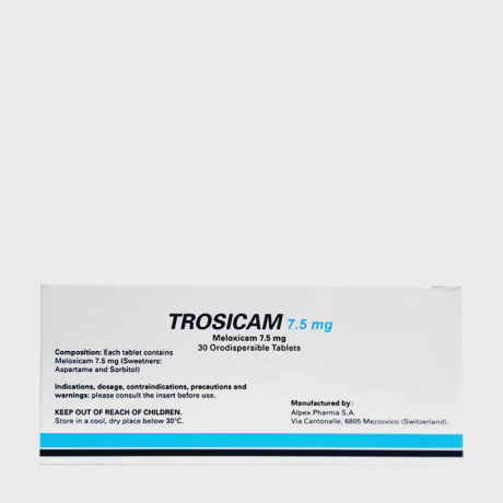 Trosicam 7,5mg (3 Vi x 10 Vien)