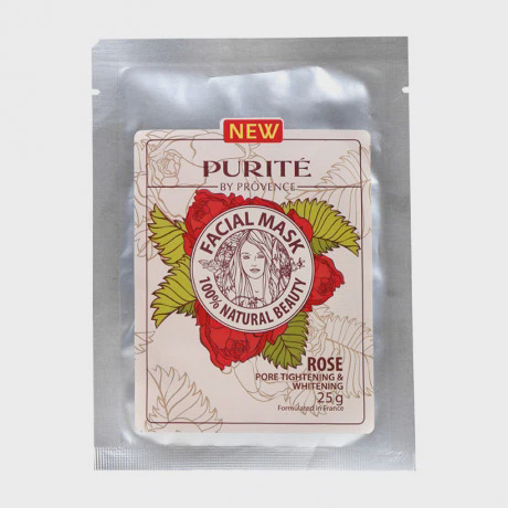 Mặt nạ hoa hồng sáng mịn & se khít lỗ chân lông Purite (25g)