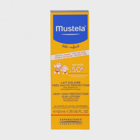 Kem chống nắng cho trẻ sơ sinh và trẻ nhỏ Mustela SPF50+ (40ml)