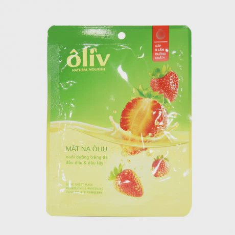 Mặt nạ dưỡng trắng da chiết xuất dầu ôliu & dâu tây Ôliv (20g)