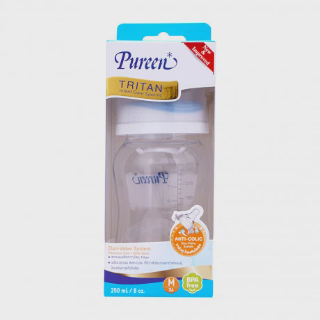 Bình sữa cổ rộng Pureen (250ml)
