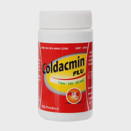Coldacmin Flu (chai 100 vien)