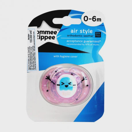Ty ngậm thoáng khí cho bé 0-6 tháng Tommee Tippee (1 cái/vỉ)