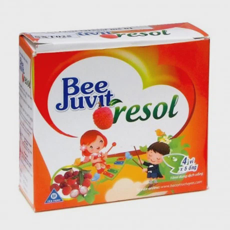 Thực phẩm bảo vệ sức khỏe nước uống bù điện giải Bee Juvit Oresol (Hộp 4 vỉ x 5 ống)