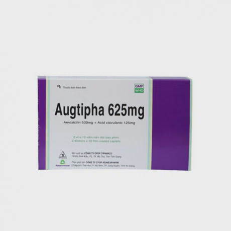 Augtipha 625 (Hộp 2 vỉ x 10 viên)