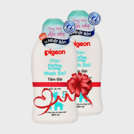 Sữa tắm gội 2 trong 1 chiết xuất Jojopa Pigeon (200ml) + Tặng 1 chai cùng loại