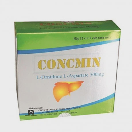 Concmin (Hộp 12 vỉ x 5 viên)