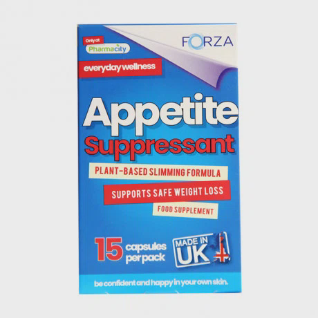 Thực phẩm bảo vệ sức khỏe FORZA Appetite Suppressant (Hộp 1 vỉ x 15 viên nang)