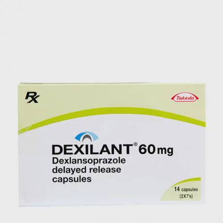 Viên giải phóng có kiểm soát Dexilant 60mg trị loét dạ dày tá tràng (2 vỉ x 7 viên)