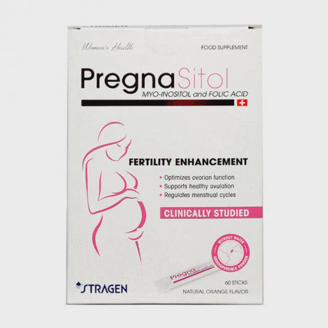 Bột Pregnasitolboor sung chất dinh dưỡng hỗ trợ cơ thể phụ nữ chuẩn bị mang thai (Hộp 60 gói)
