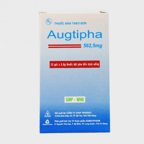 Augtipha  562,5mg (12 goi/hop)
