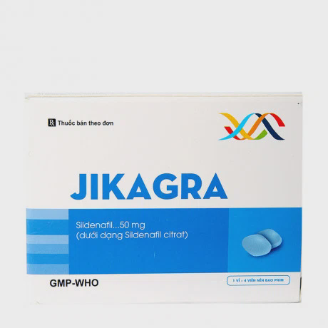 Jikagra 50mg (1 vi x 4 vien)