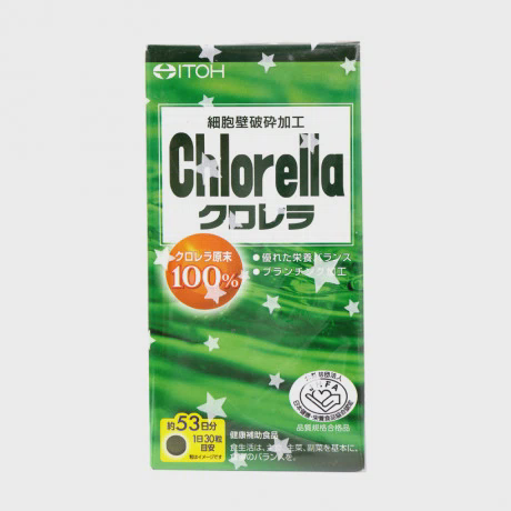 Thực phẩm bảo vệ sức khỏe viên uống tảo Itoh Chlorella 180mg (Hộp 1600 viên)