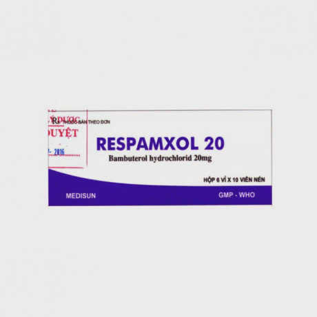 Respamxol 20mg (6 vỉ x 10 viên/hộp)