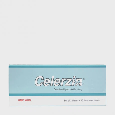 Celerzin 10mg ( vỉ nhôm) (2vix10vien)
