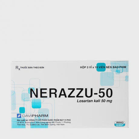 Nerazzu 50mg (3Vi x 10Vien)