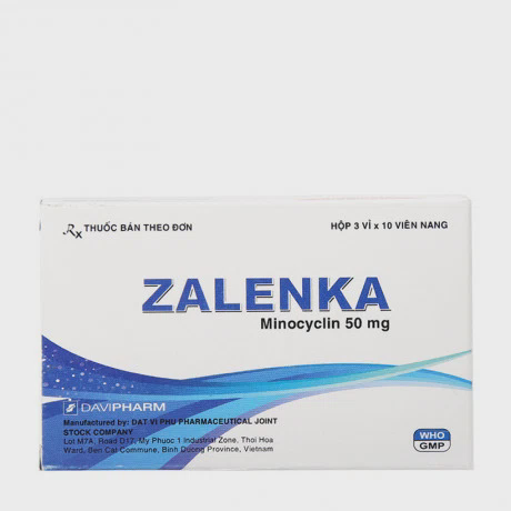 Zalenka  50mg (3Vi x 10Vien)