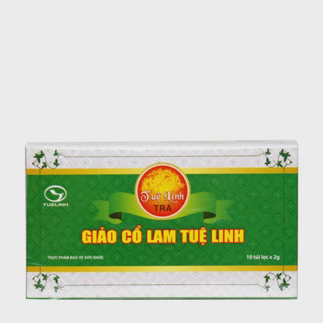 Trà Giảo Cổ Lam Tuệ Linh hỗ trợ giảm nguy cơ mắc bệnh tim mạch (10 túi x 2g/hộp)