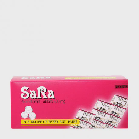Sara 500mg (20vi x 10vien)