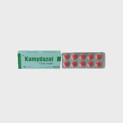 Kamydazol 750.000IU/125mg  (2 vỉ x 10 viên/hộp)