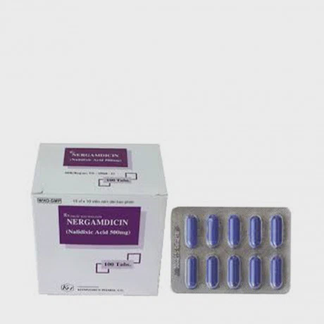 Nergamdicin 500mg (10 vỉ x 10 viên/hộp)