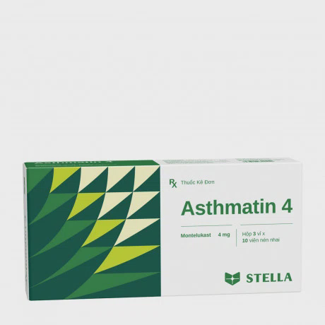 Asthmatin 4mg (3vi x 10vien) Stella