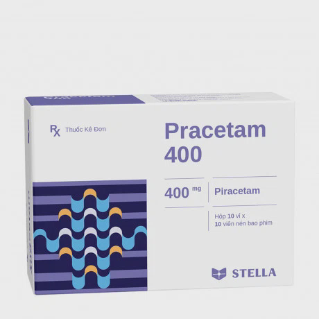 Pracetam 400mg (10vi x 10vien) Stella