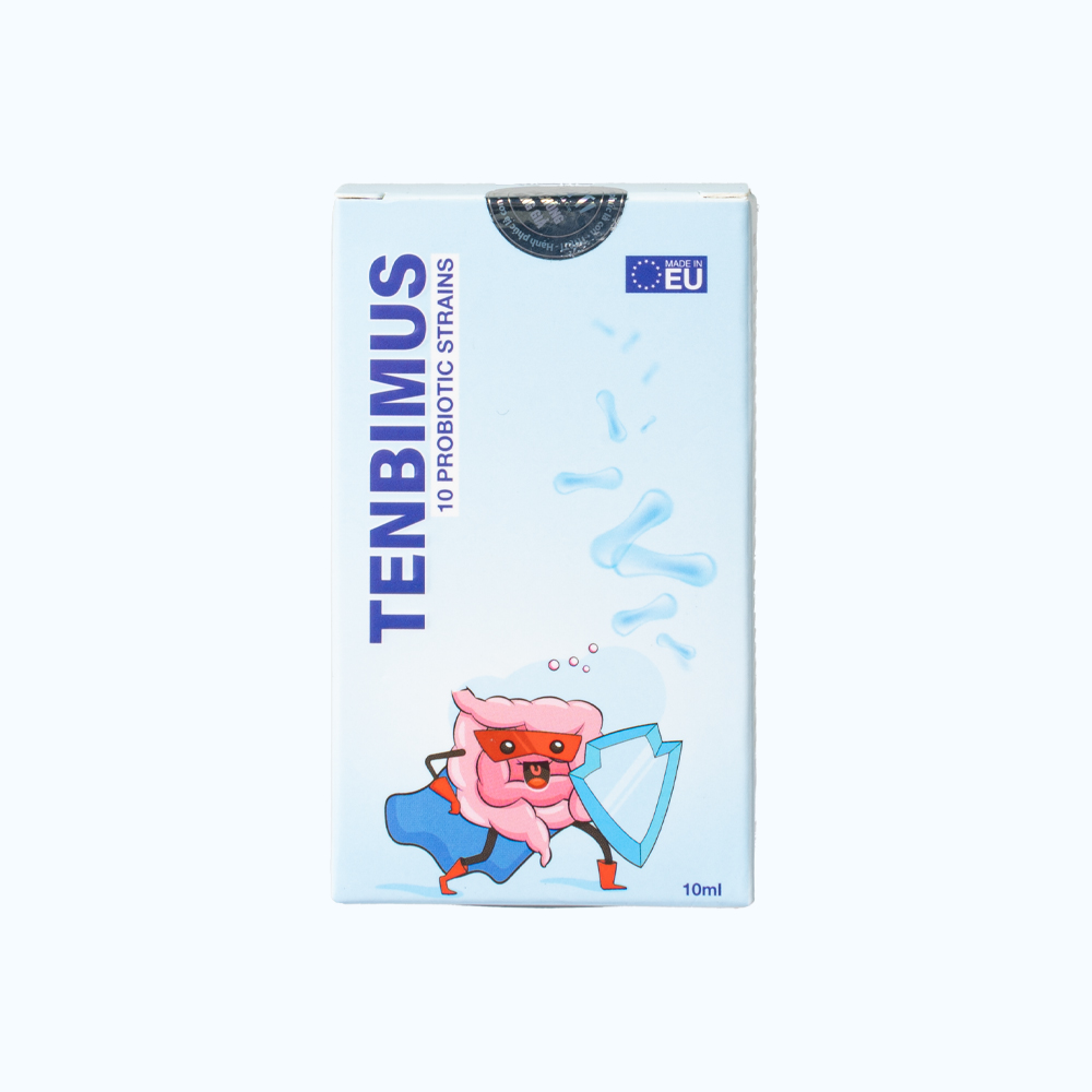 GLOBAL PHARMA Tenbimus Men Vi Sinh Nho Giot Cho Tre (Chai 10ml)