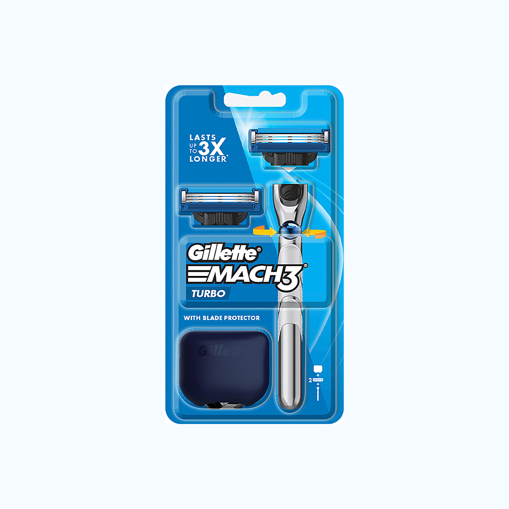 Gillette Dao Cao Mach3 Turbo (1 Can Dao + 2 Luoi Dao)