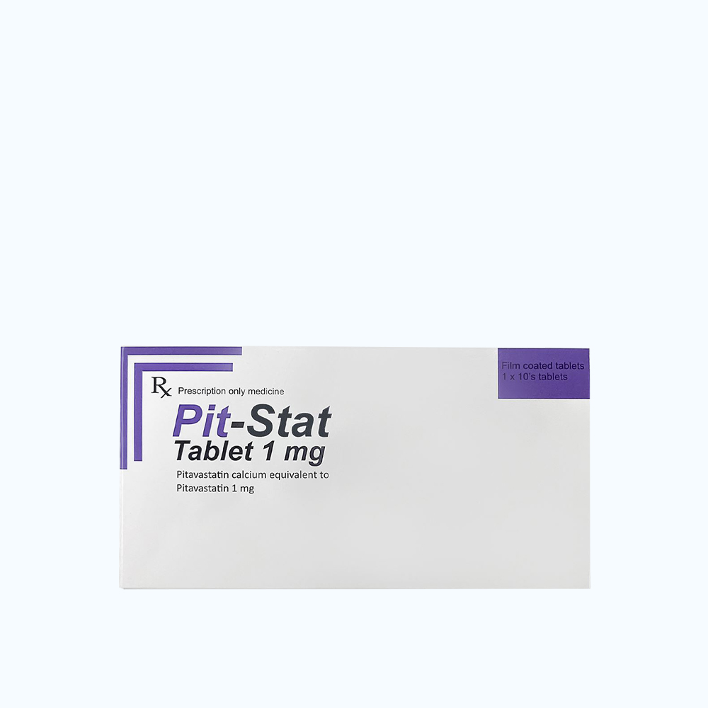Pit-Stat Tablet 1mg (Hop 1vi x 10 vien)