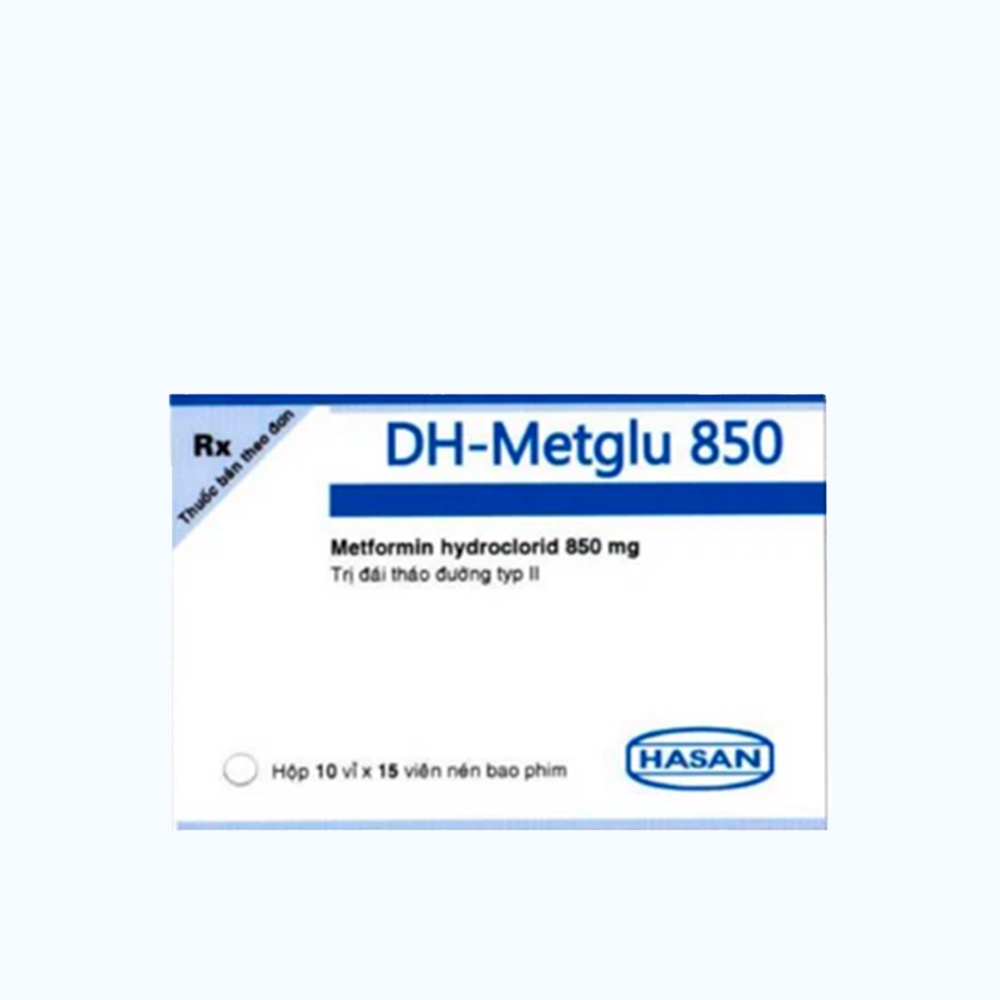  DH-Metglu 850mg ( 10 vi x15 vien)Hasan