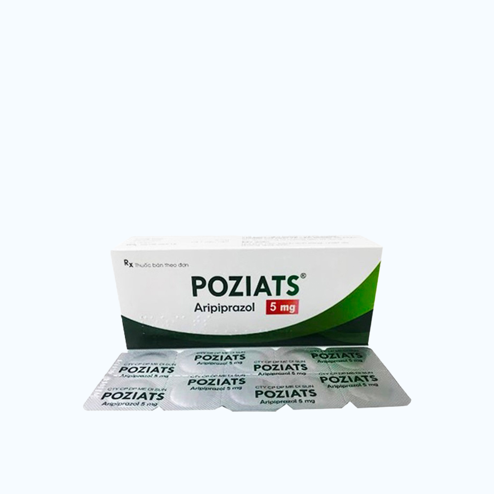 Poziats 5mg (Hộp 3 vỉ x 10 viên)