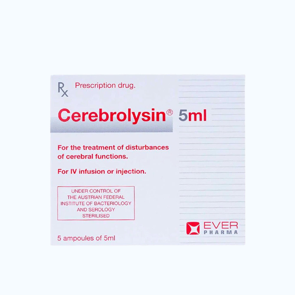 Cerebrolysin 5ml Ever Pharma (5 ống x 5ml)