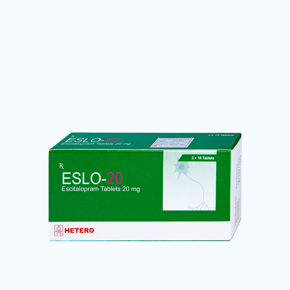 Eslo-20 (Hộp 3 vỉ x 10 viên)