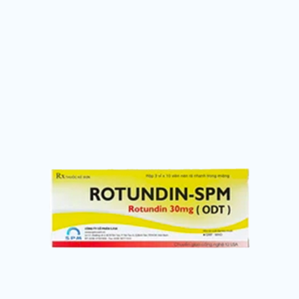 Rotundin-SPM 30mg (Hộp 3 vỉ x 10 viên)